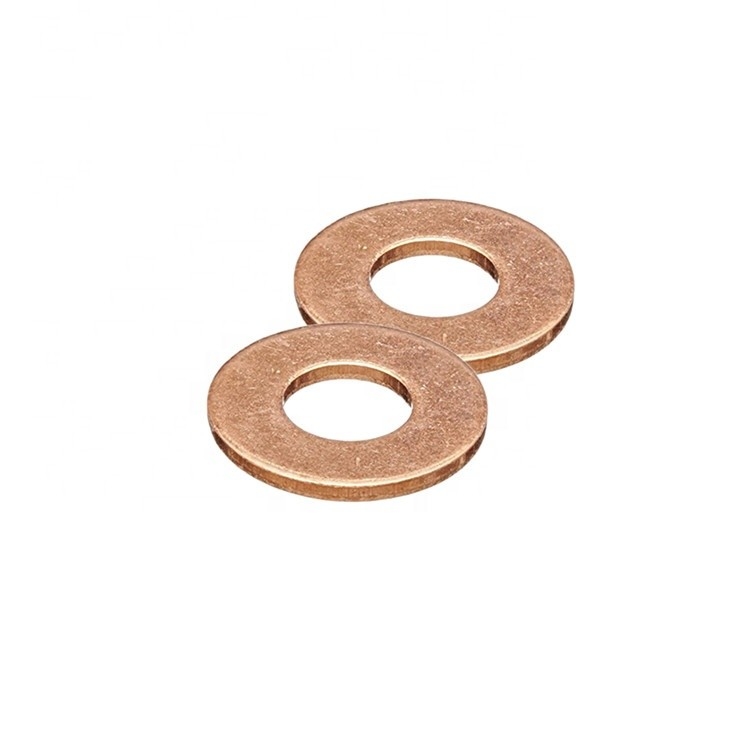M6 M8 Brass Stainless Steel Screw Cup Washers 0.5mm Sheet Stamped